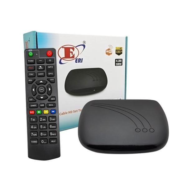 Quality High-Performance Cable Receiver Box with MPEG1 Audio Decoder for sale