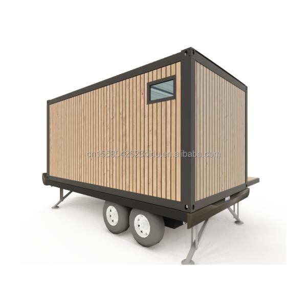 Hotel 20ft or 40ft Mobile Outdoor Container Bar Coffee Shop on the Second Floor with Outdoor Design and Wheels