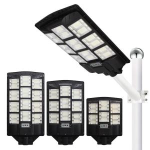 100W Solar Street Light Solar Induction Lamp IP65 Automatic On Off With Motion Sensor