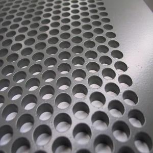 China Low Carbon Steel Perforated Mesh Sheet 3mm perforated metal sheet 10ft Length on sale