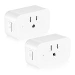 Remote Control Alexa Compatible Smart Outlet , US Smart Wifi Outlet Plug Socket