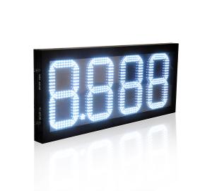 China Auto-Dimming Sensor Gas Station Sign LED Display Board with Brightness Control 24-inch wholesale