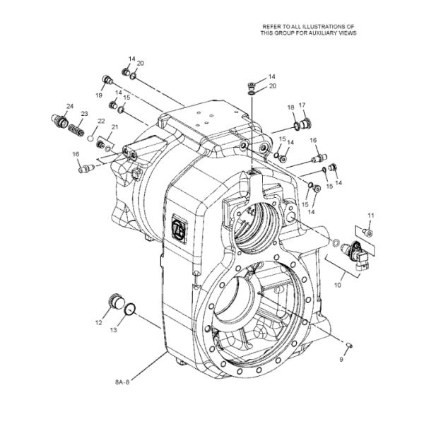 238-4676 2384676 Speed Sensor Wheeled Excavator Spare Parts For C7.1 M318F