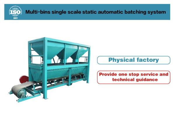 Quality 0.1-50kg Batching Range Fully Automatic Batching System With 1-10 T/h Capacity Leader for sale