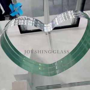 China Custom Laminated Glass Shower Door 6+6 Double Toughened Laminated Glass PVB Film wholesale