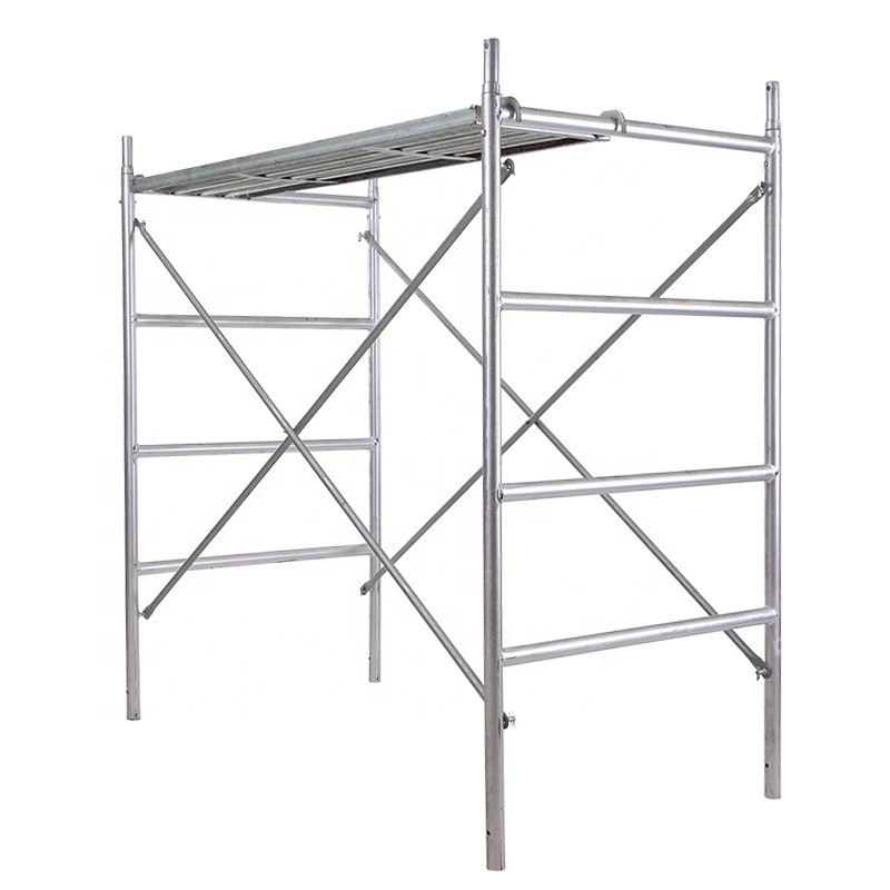 Filp Lock Q235 6'8'' Walk Through Scaffold Frames