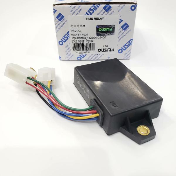 Quality OUSIMA Engine Stop Timer Relay 16A1114001 16A11-14001 MM409675 32B90-02400 For Excavator  E307 for sale