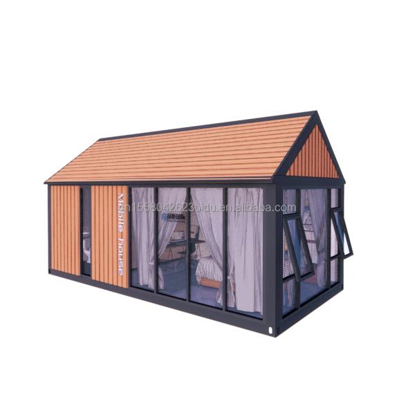 Experience the Ultimate Comfort in a 2-Bedroom Wooden House Hotel with Wall 50/75/100mm Wave Sandwich Panel