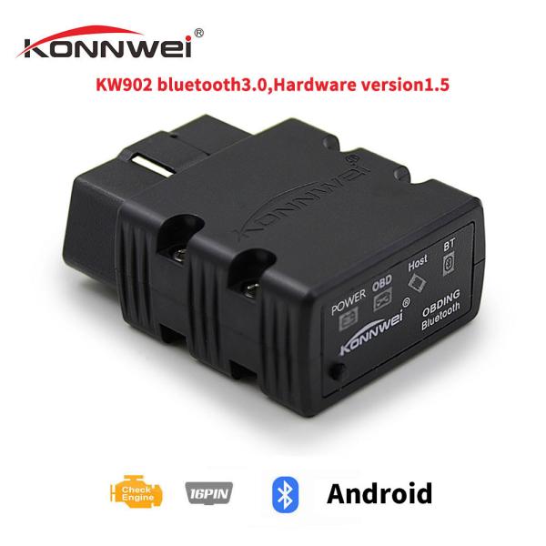 Waterproof Bluetooth Diagnostic Scanner KW902 Tpms Key Programmer Car Tools 402