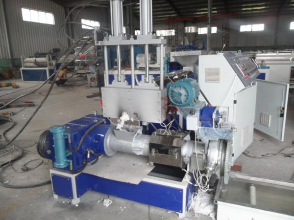 Quality Recycled Die Face Cutting Granule Single Screw Extruder for sale