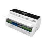 4 Channels DIN FLV4 Lighting Control Module With DC NET Communication