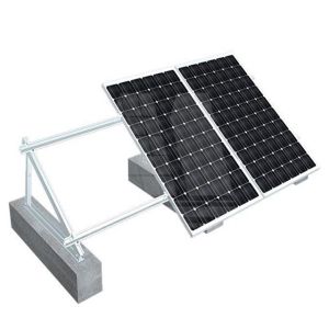 Triangular Preassembled Flat Roof Solar Mounting System