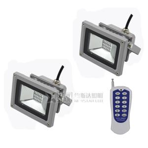 10W SMD RGB LED Floodlight with RF Controller, IR/RGB/DMX 10W-200W RGB led floodlight