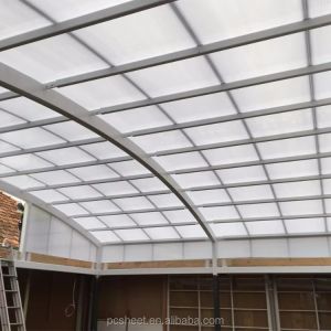Low Cost Foldable Polycarbonate Roofing Sheets Plastic Wall Panel