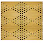 Interior Decoration MDF Board Wood Perforated Studio Room Acoustic Insulation