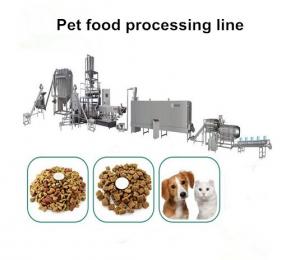 China In Stock High Tech Pet Food Processing Extruder Machine For Making Dog Food wholesale