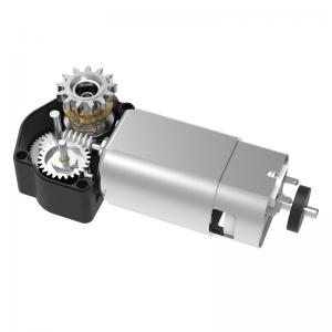 China CE Glider Cabinet Drive System 24VDC Micro Worm Gear Motor 120rpm Worm Gear Motor Actuator wholesale