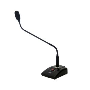 HUAIN Wired Removable Base 3 Pin Table Condenser Gooseneck Microphone