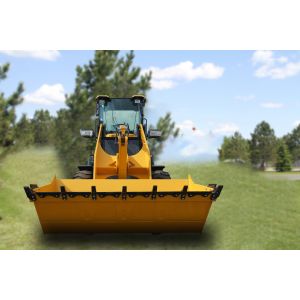 40km/h Heavy Equipment Front Loader Changfa 4102 Engine 2400RPM