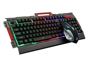 China CE / ROHS Approved Illuminated Wireless Keyboard And Mouse Combo With USB Receiver on sale