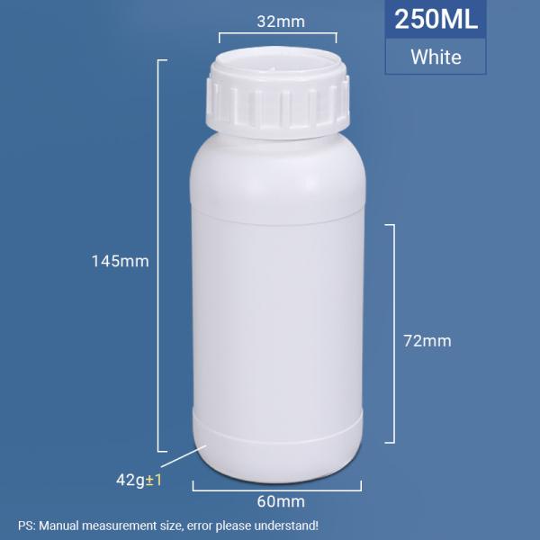Deltamethrin Pesticides 500ml Coex Evoh Bottle with Green Lid and Plastic Screw Cap