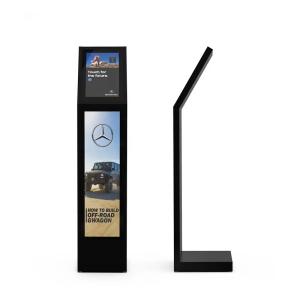 China 2 inch 1 Interactive Floor-standing Vertical Digital Signage LCD TV Touch Screen Totem Media Advertising Video Display Stretched Display wholesale