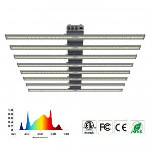 China Full Spectrum UV IR LED Indoor Greenhouse Lights Bar Plant Growth Increase on sale