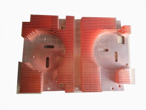 Quality Copper Heat Sinks for Machinery / Computer Cooling Radiator Soldered Fins for sale