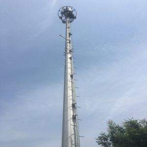 20 Meter High Mast Antenna Communication Monopole