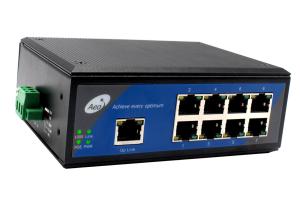 DC12-57V 8 Port POE Switch With 1 Uplink Port And 8 Ethernet Ports