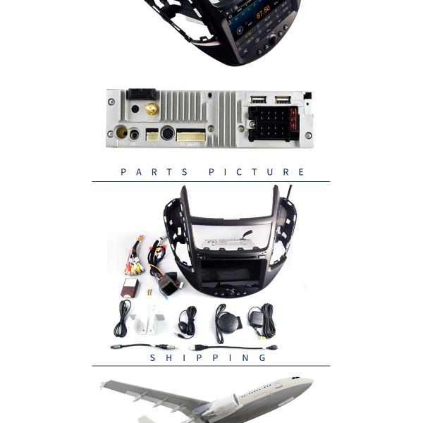 Android 7.1 Chevrolet Car DVD Player With Steering Wheel Control BT RDS