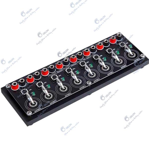 Laboratory 8 Channel Battery Tester Battery Testing Equipment With Board Coin Cell Test