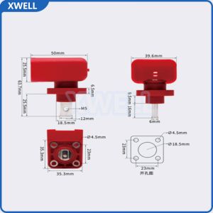 Energy Storage Terminal for High Current 600V 100A/120A/150A/200A/300A Square