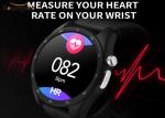 W10 IPS LCD ECG PPG Smart Watch For Health Monitoring NRF52832 Chip