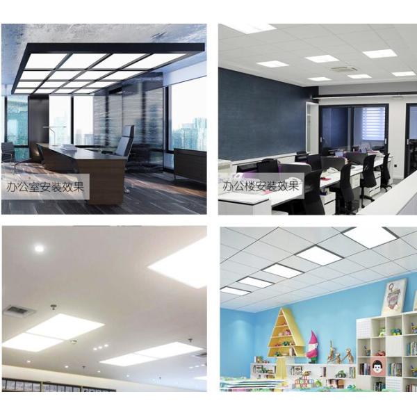 Rgb Suspended Ceiling Led Panel Light Aluminum 2ft With Dlc Certificate