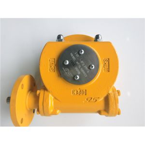 Rotary Butterfly Valve 700NM IP67 Wcb Gear Operator