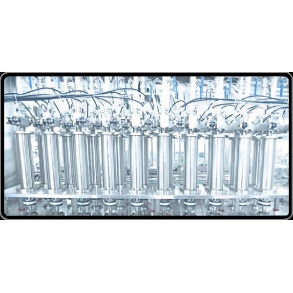 120bpm Automatic Four Head Liquid Filling Machine For Bottle Filler 80-1000mL