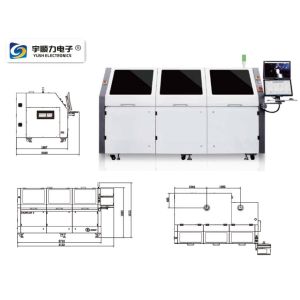 Selective wave soldering with dual electromagnetic pump