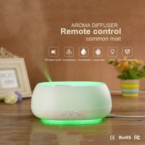 500ml Ultrasonic Plastic Aroma Diffuser With Remote Controller