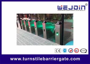 China Alarm High Speed Retractable Flap Barrier Auto Detection Flap Gate on sale