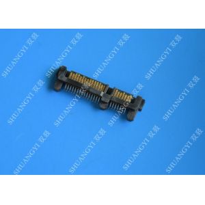 Rectangular Board In Wire To Board Connectors Brass Environmental Protection