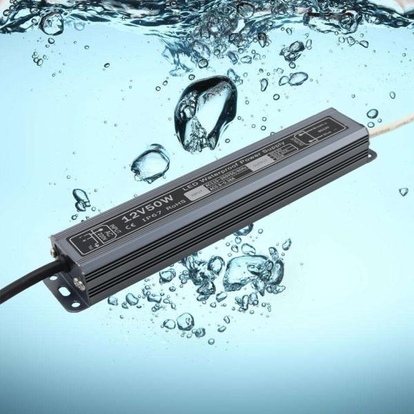 Quality Power supply for p10 led module 50w waterproof power supply IP67  LED transformer Adapter for sale