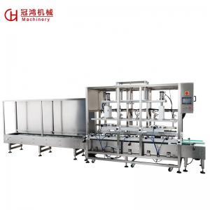 China 5 Nozzle Liquid Fertilizer Filling Machine for Machinery Repair Shops Performance wholesale