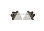 High Speed Machining Brazed CBN Grooving Tools for V-Belt Pulley Forming Insert