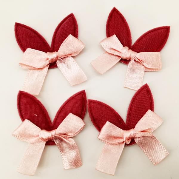 large stock pink Headband butterfly knot grosgrain satin ribbon bowknot hair accessories for kid girls