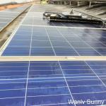 Solar Panel Cleaning Device with Ai Navigation System and Cold Water Cleaning