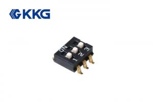 China Polyimide KAPTON Smd Dip Switch , Electrical Life 2,000 Cycles Dip Switch 8 Pin wholesale