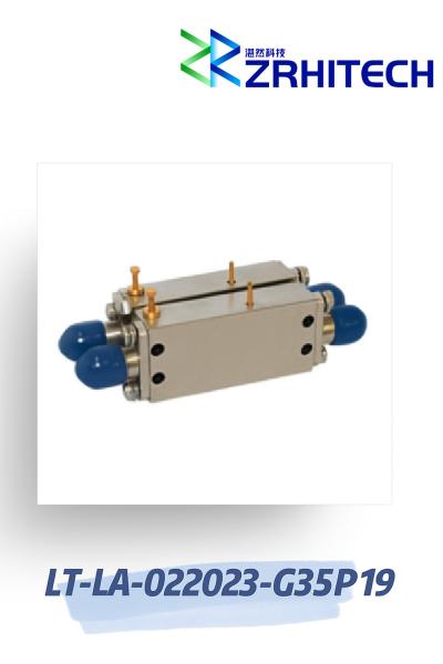 Quality 2.2 to 2.3 GHz 19dBm Low Noise Amplifier with 35 dB Small Signal Gain for sale
