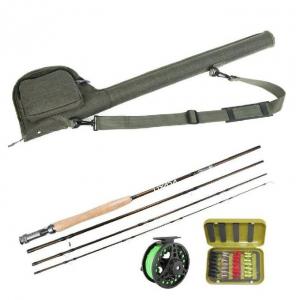 China Portable Canvas Fishing Rod Storage Tubes Reel Organizer Bags With Shoulder Strap wholesale