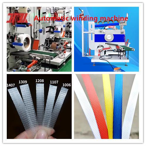 Quality Packaging Machinery PP PET Self-winding Machine Automatic Winding Machine For Servo Motor Control for sale
